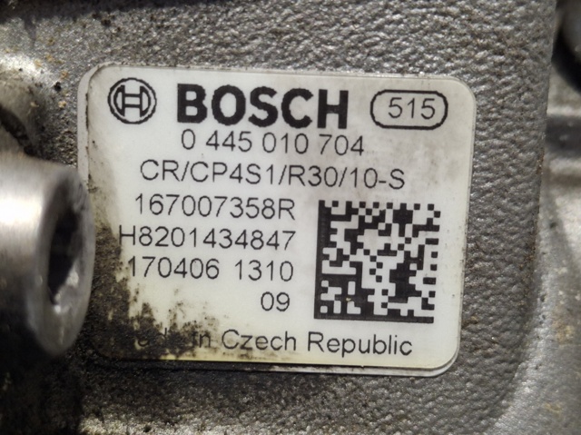 167007358R Bomba de alta presión de combustible  disponible Utrera