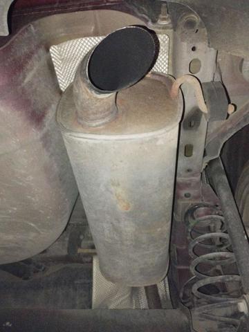 Silenciador trasero para Ford Fiesta CB1