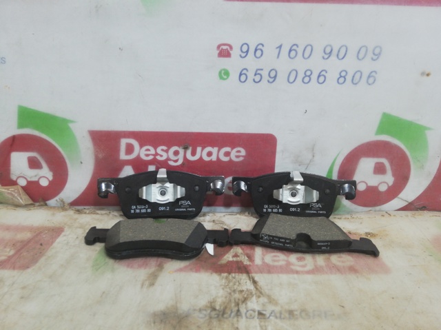 Pastillas de freno 1678168580 PEUGEOT