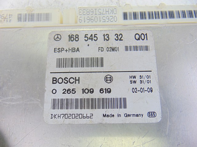 MERCEDES 1685451332 Módulo de control de ESP  disponible Valladolid