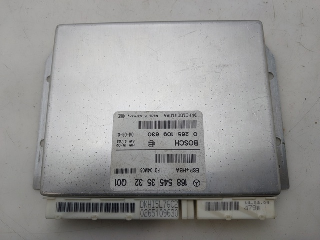 MERCEDES 1685453532 Módulo de control de ESP  disponible España