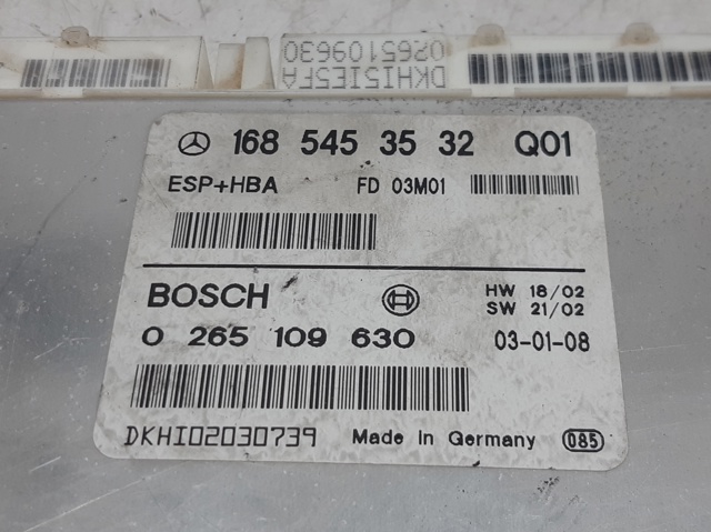MERCEDES 1685453532 Módulo de control de ESP  comprar en Ponferrada