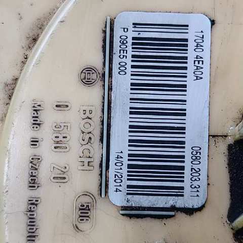 Módulo alimentación de combustible Nissan Qashqai 2 J11