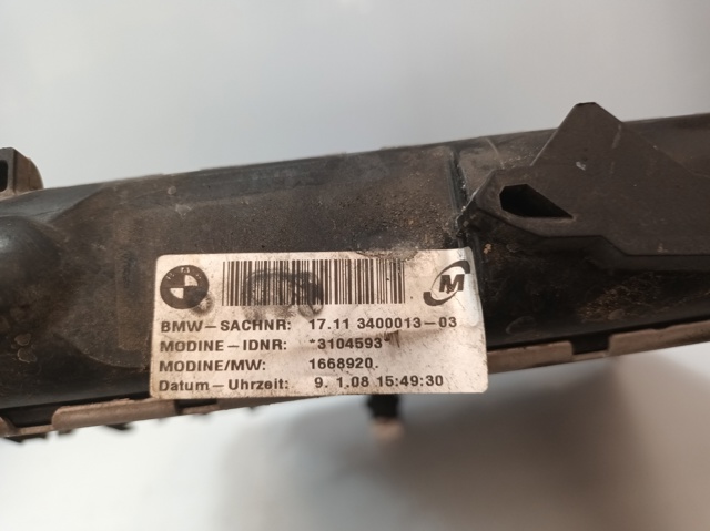 17113400013 BMW Radiador de refrigeración del motor  disponible Ourense