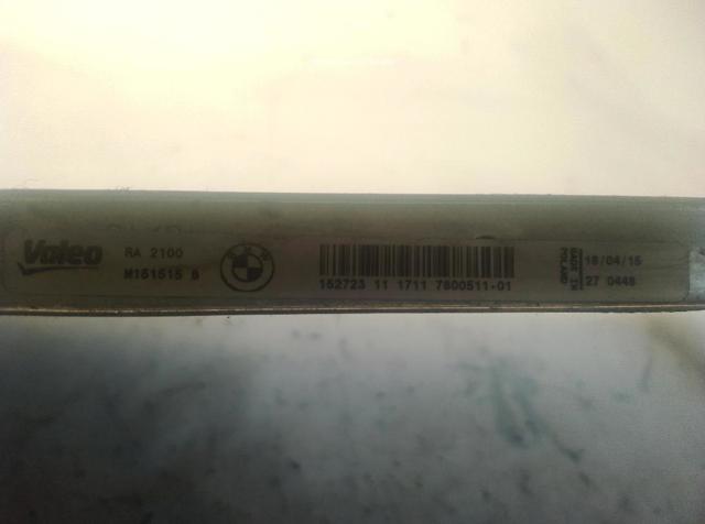 BMW 17117600511 Radiador de refrigeración del motor  disponible Valladolid