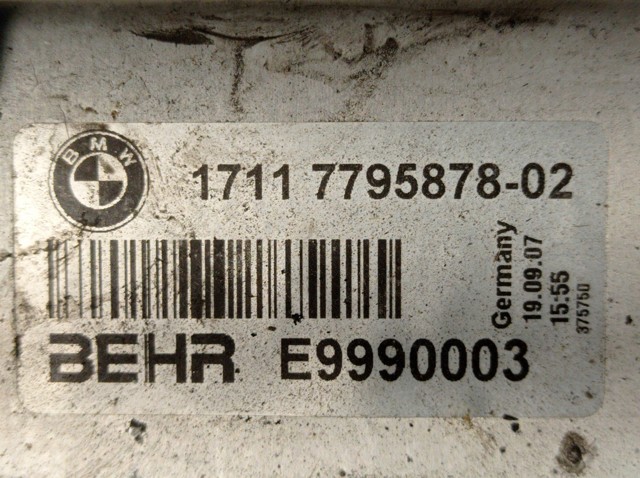 BMW 17117795878 Radiador comprar Tarragona