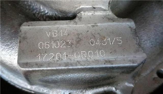 172010R010 TOYOTA Turbocompresor  en stock Huelva