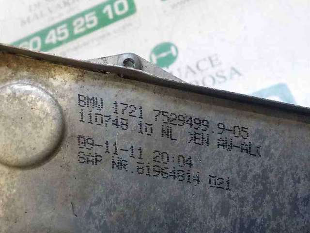 BMW 17217529499 Radiador de refrigeración de la transmisión  en stock Terrassa