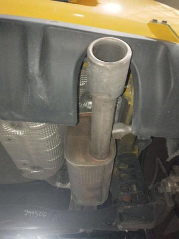 Silencioso trasero 1730NE PEUGEOT