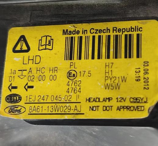 1734613 FORD Faro izquierdo comprar Alcalá