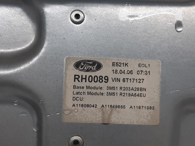 FORD 1738646 Mecanismo de elevalunas de la puerta delantera derecha  comprar en Murcia