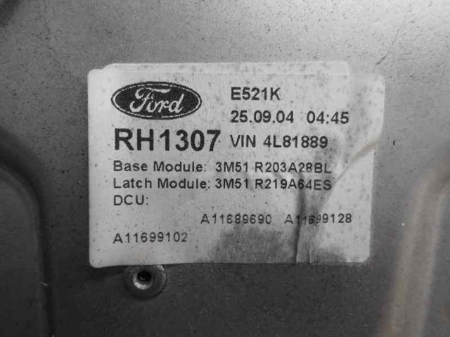 1738646 FORD Mecanismo de elevalunas de la puerta delantera derecha  comprar en Lleida