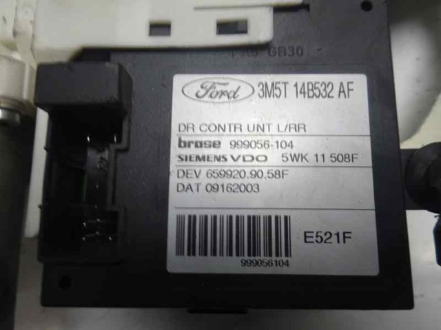 1738647 FORD Mecanismo de elevalunas de la puerta trasera izquierda comprar Madrid