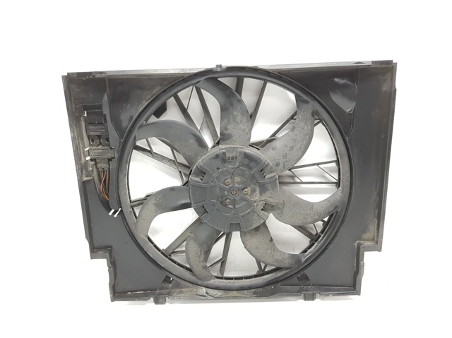 Difusor de radiador, ventilador de refrigeración, condensador del aire acondicionado, completo con motor y rodete 17427801657 BMW