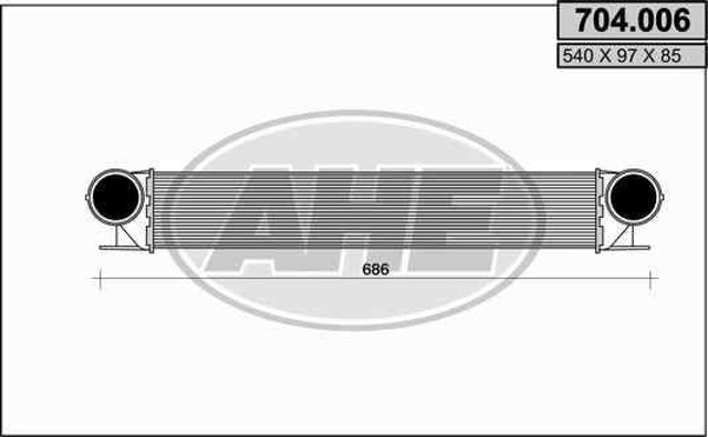 17512247359 Intercooler  disponible Utrera
