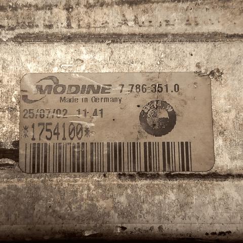 BMW 17517786351 Intercooler  en stock Terrassa