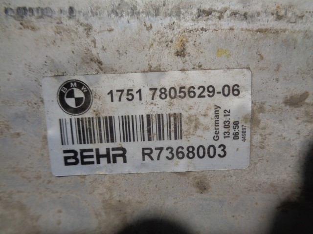 17517805629 BMW Intercooler  disponible Alicante