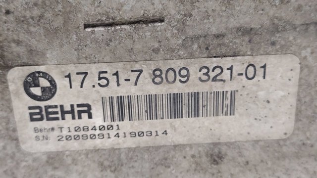 BMW 17517809321 Intercooler comprar Tarragona