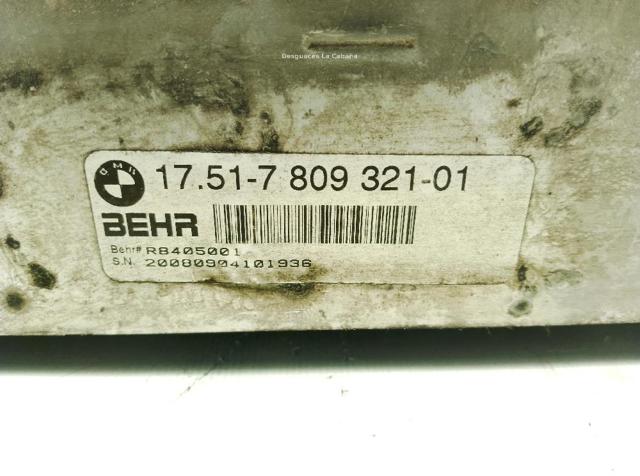BMW 1751780932101 Intercooler comprar Tarragona