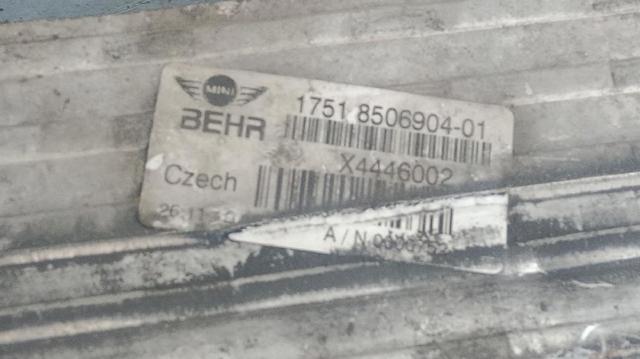 Radiador de aire de admisión MINI COUNTRYMAN R60