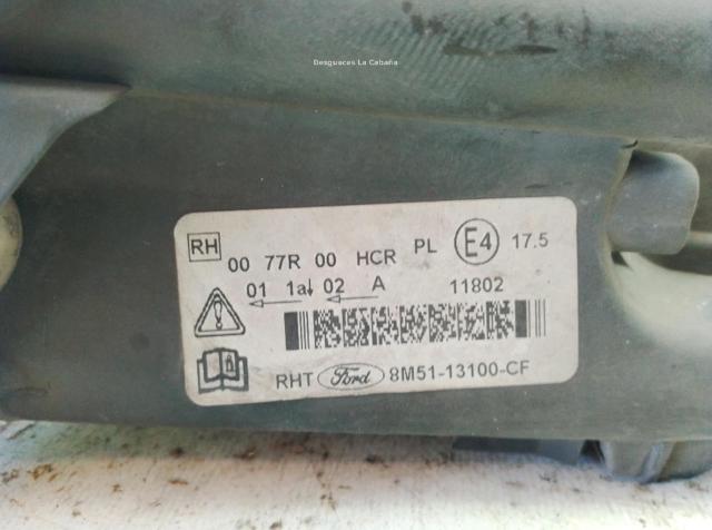 FORD 1754444 Faro derecho  comprar en Murcia