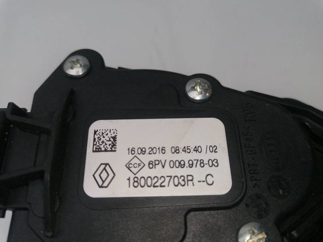 180022703R RENAULT Pedal del acelerador  en stock Córdoba