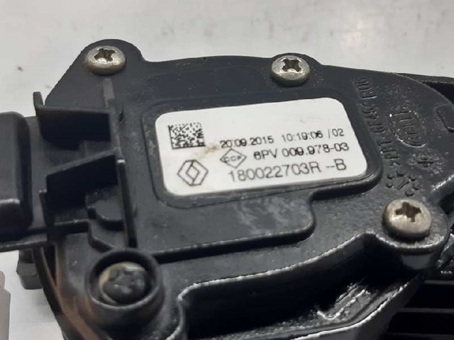 Potenciometro pedal para dacia duster ambiance 4x4   /   03.10 - ... k9k 180022703R