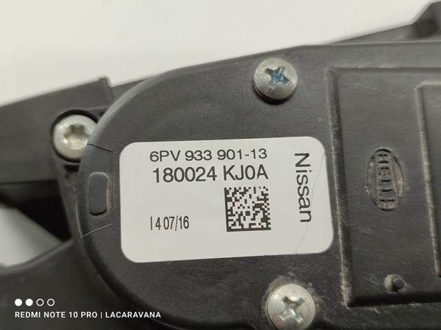 Potenciómetro pedal para Nissan Navara (D23, D23T)