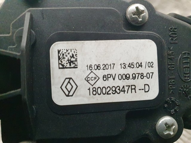 180029347R RENAULT Pedal del acelerador comprar Bilbao