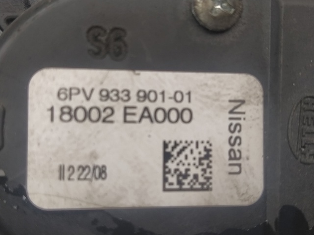 Pedal de acelerador Nissan Navara D40