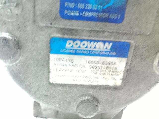 SSANG YONG 180500390A Compresor de aire acondicionado comprar Pamplona
