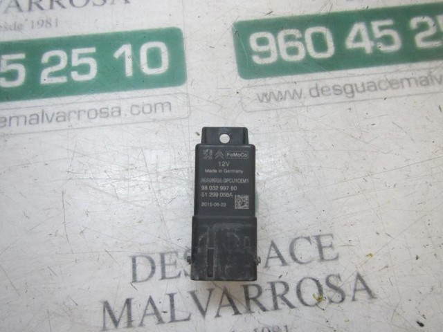 Relé de bujías incandescentes 1872379 FORD