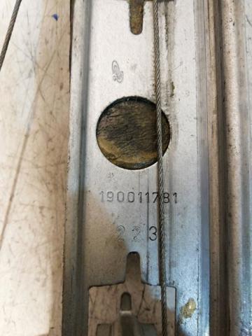 190011781 Mecanismo de elevalunas de la puerta trasera derecha  disponible Utrera