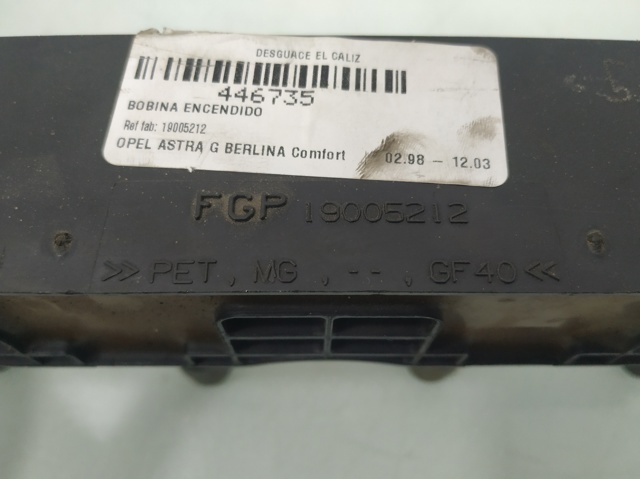 19005212 OPEL Bobina de encendido  comprar en Lleida