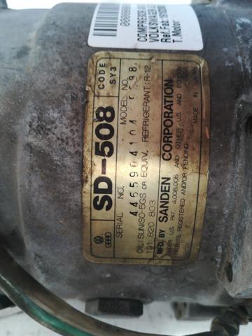 Compresor de aire acondicionado para Volkswagen Jetta 19E, 1G2, 165, 167