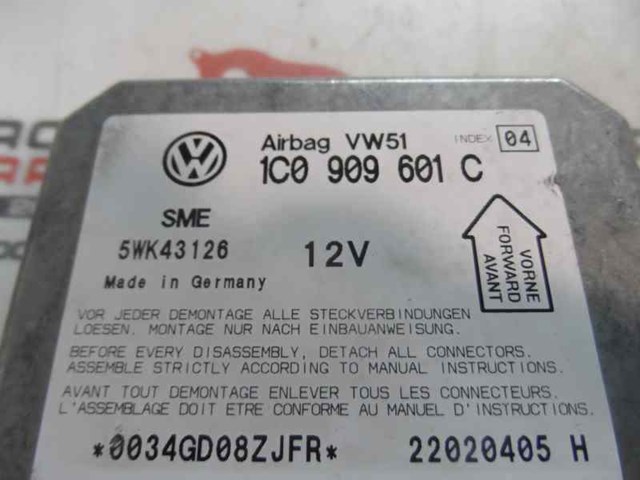 1C0909601 Módulo de control de airbag  en stock Granada