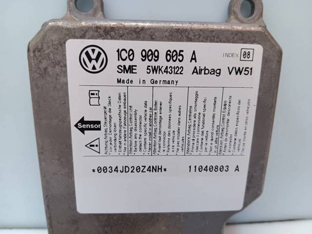1C0909605A Módulo de control de airbag  en stock Castellón