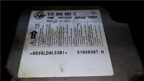 VAG 1C0909605C Módulo de control de airbag  en stock Terrassa