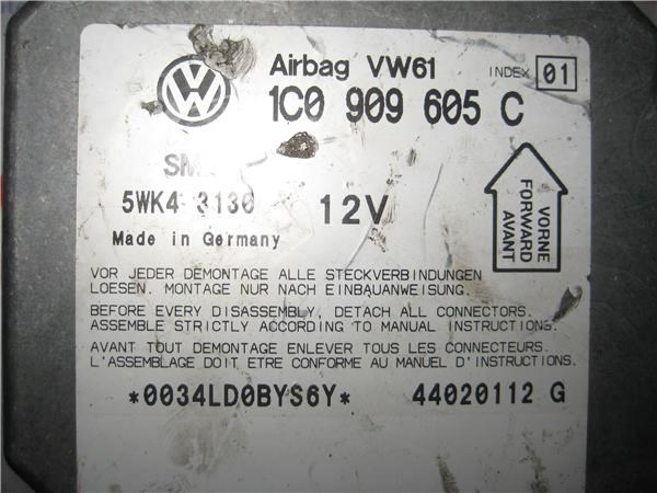 1C0909605C VAG Módulo de control de airbag comprar Madrid
