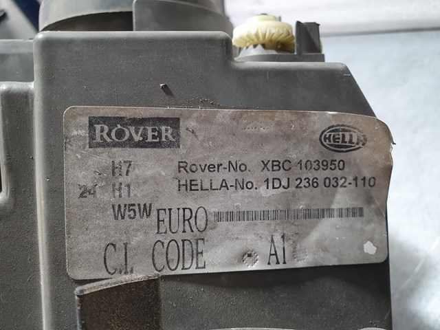 Faro izquierdo 1DJ236032110 Rover