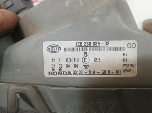 Faro delantero derecho Honda Accord VI sedán comprar en España