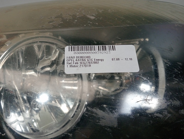 1EG27037002 Faro derecho  comprar en Zaragoza