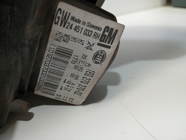 1EG27037002 Faro derecho  disponible Burgos