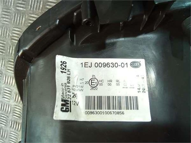 OPEL 1EJ00963001 Faro izquierdo  en stock Salamanca