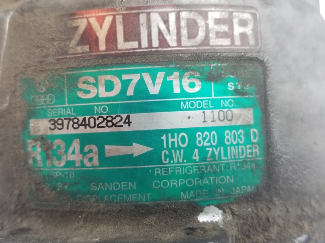 Compresor de aire acondicionado Volkswagen Polo 3 6N2