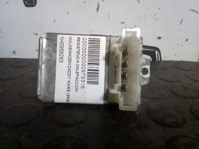1H0959263 VAG Resistencia del ventilador del habitáculo  comprar en Oviedo