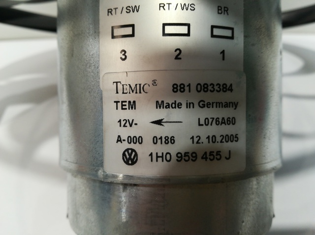 1H0959455J VAG Motor ventilador del radiador comprar Alcalá