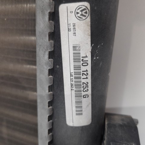 Radiador de água 1J0121253G VAG