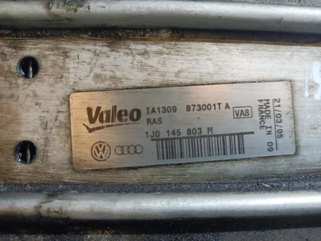 Radiador de aire de admisión 1J0145803M VAG
