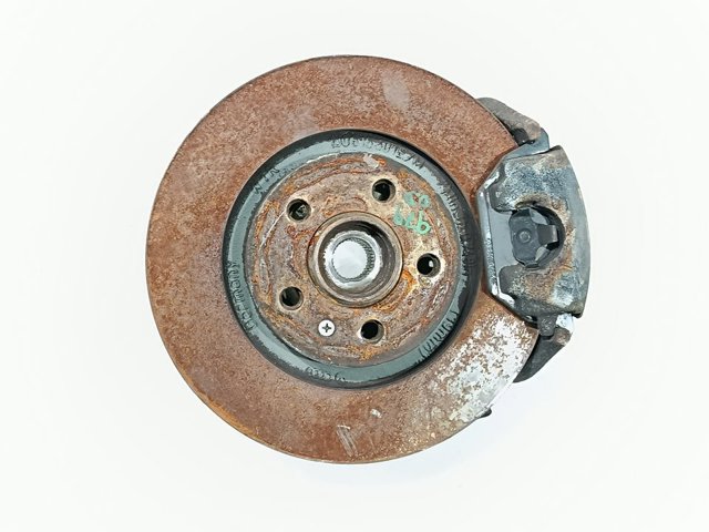 Muñón del eje, soporte de rueda, delantero derecho 1J0407256N VAG